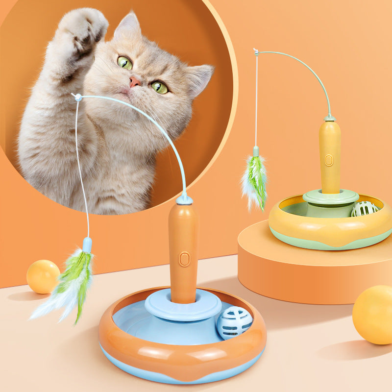 Self-play Turntable Pets Supplies