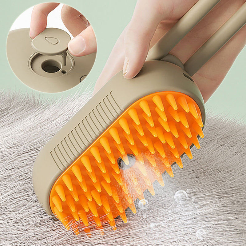 Steam Hair Brush For Pets