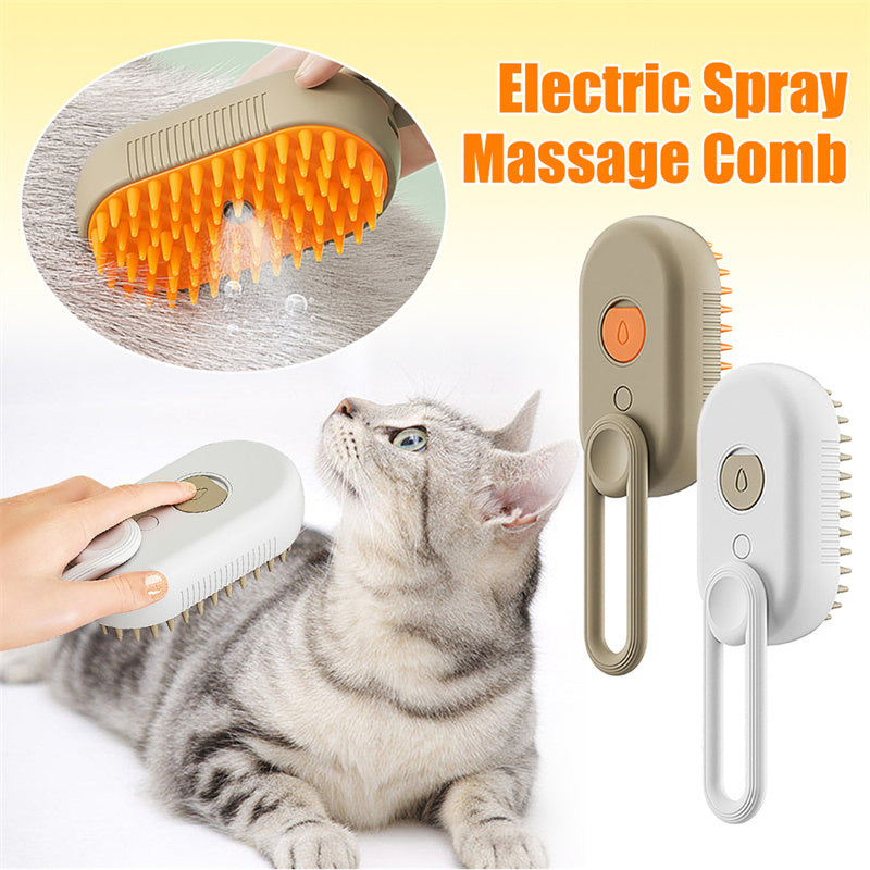 Steam Hair Brush For Pets