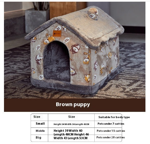 Foldable Warm Nest For Pets