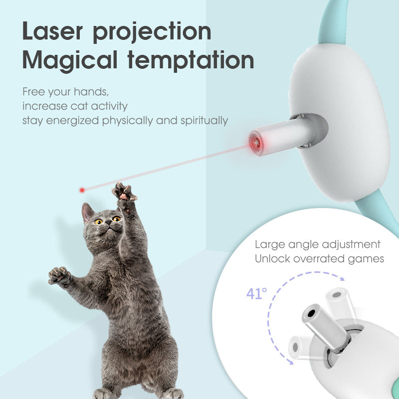 Smart Teasing Laser Cat Collar