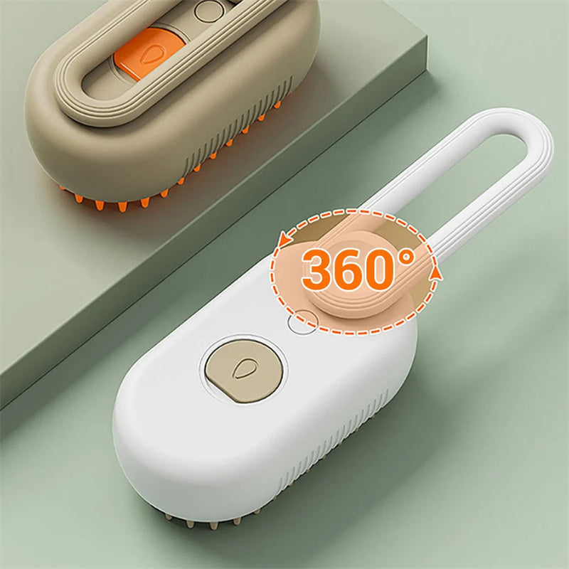 Steam Hair Brush For Pets